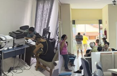 Atendimento itinerante do Cartório Eleitoral aconteceu em Aricanduva nos dias 21 e 22 de março